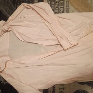 Light Pink Button-Up Shirt